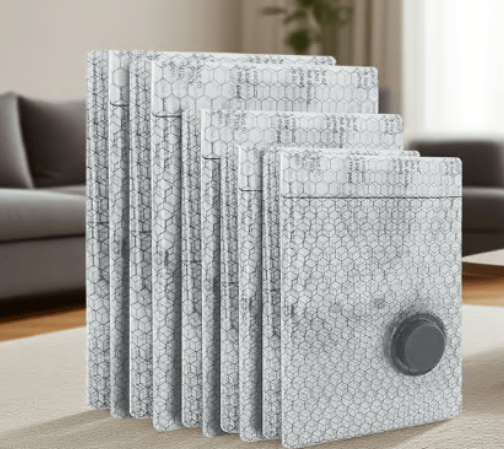 πβ‘ 50K+ SOLD! Cordless Travel Vacuum Storage Compression Bag