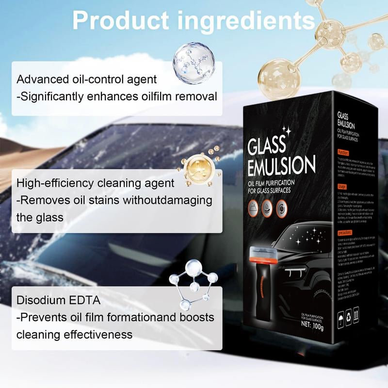 🔥 Handheld Glass Oil-Film Remover