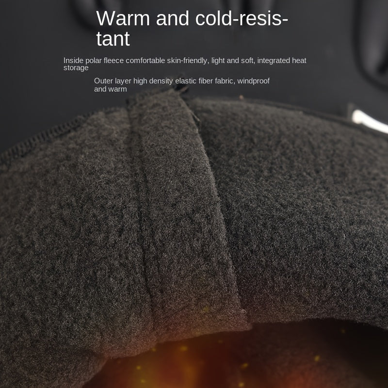 floiea™ Outdoor Heated Gloves Windproof and Waterproof with Plus Velvet