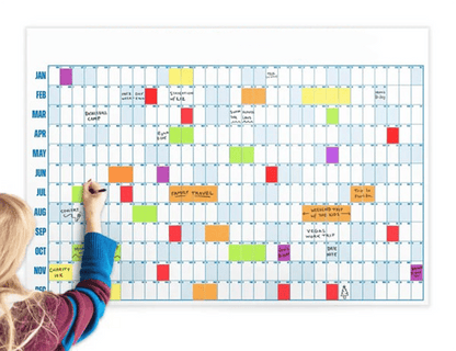 📅2026 Wall Calendar - Flexible Dry-Erase Material ✍️Design Your Amazing Year!🏃