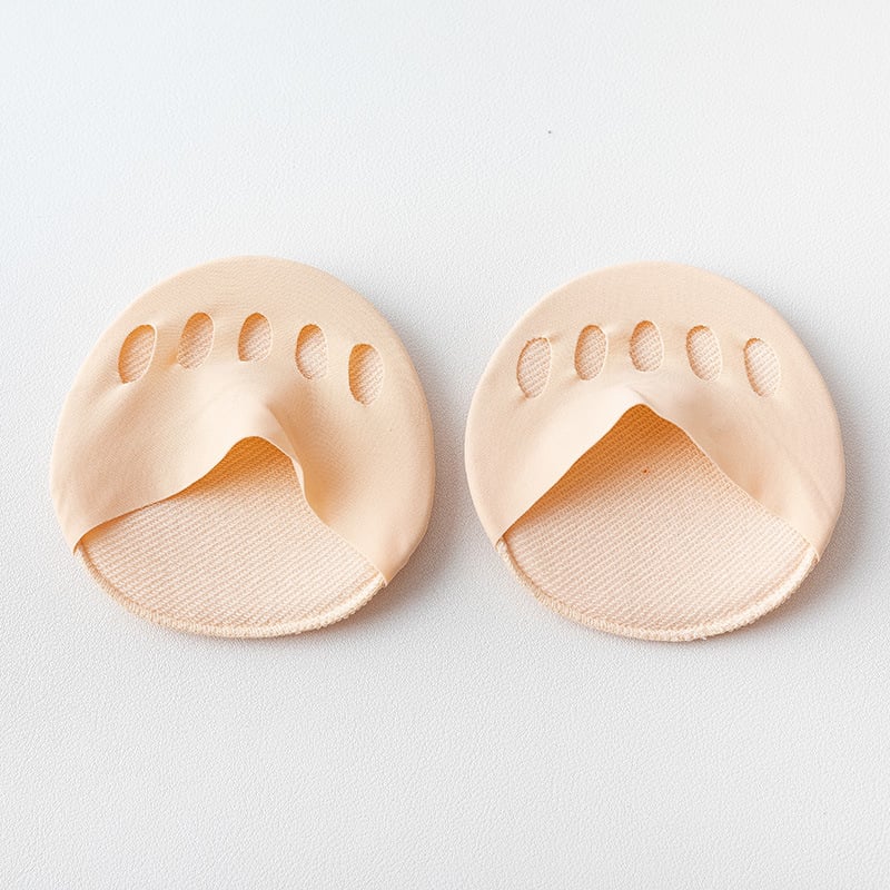👠🧦 Five-Toe Forefoot Pads for Women – Shock-Absorbing Half Insoles (8pcs) 💖