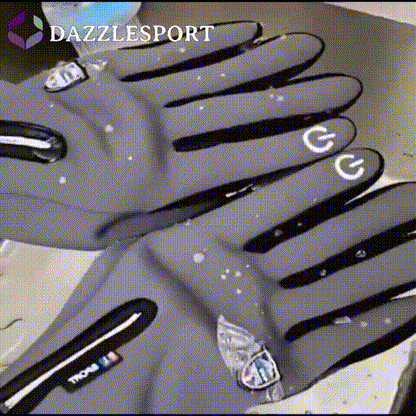 floiea™ Outdoor Heated Gloves Windproof and Waterproof with Plus Velvet