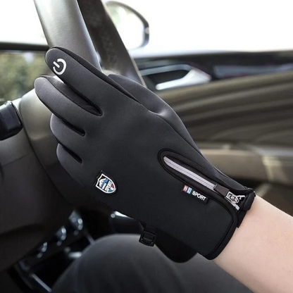 floiea™ Outdoor Heated Gloves Windproof and Waterproof with Plus Velvet