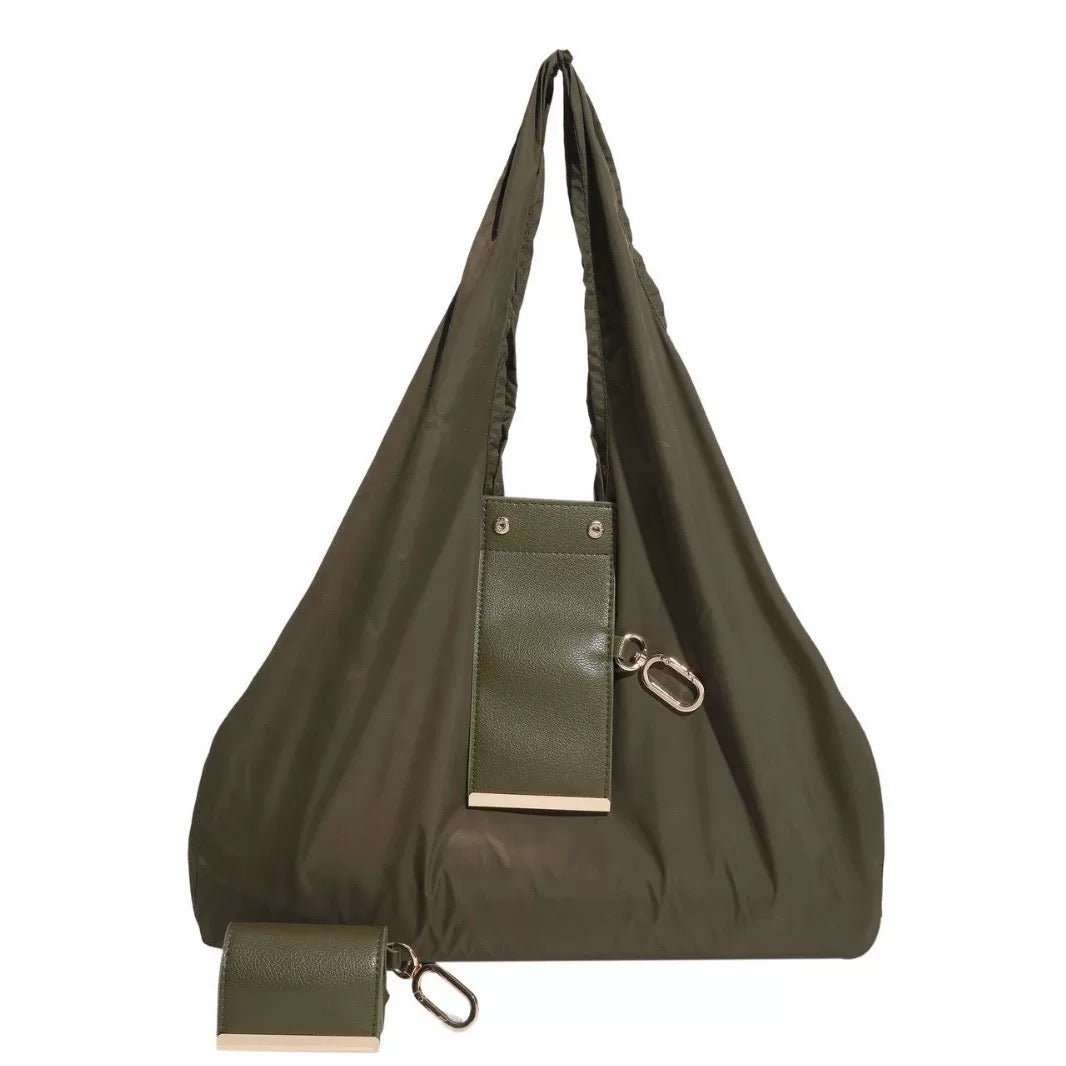 🔥🔥Foldable Keychain Tote Bag