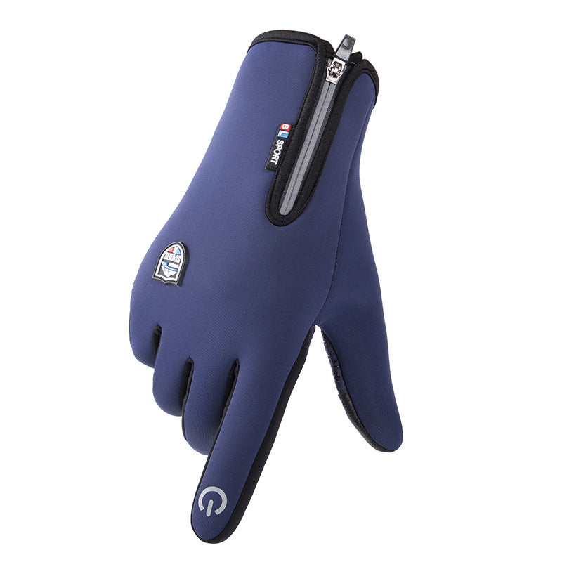 floiea™ Outdoor Heated Gloves Windproof and Waterproof with Plus Velvet