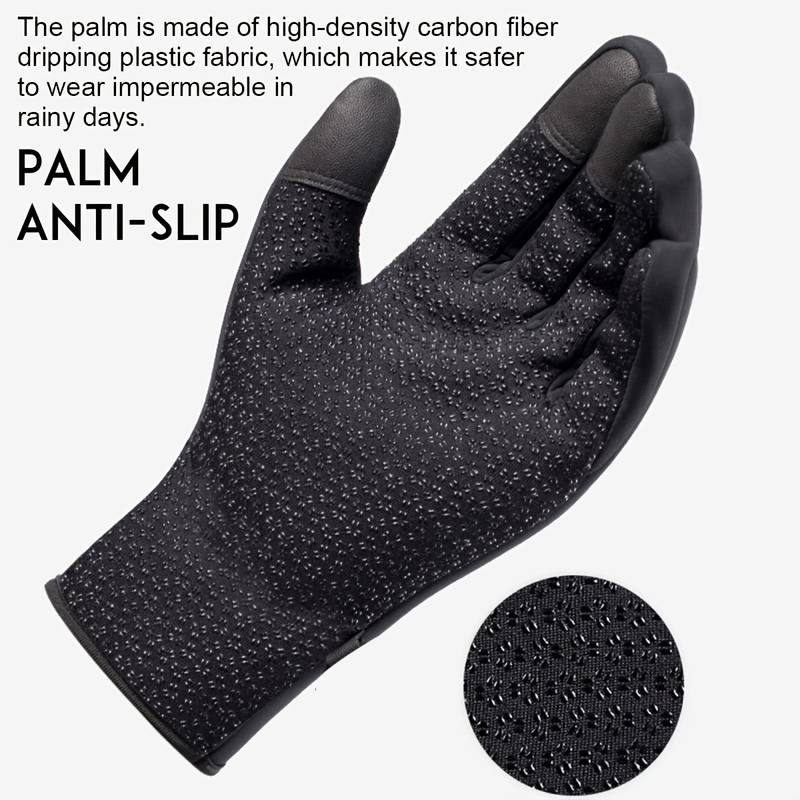 floiea™ Outdoor Heated Gloves Windproof and Waterproof with Plus Velvet