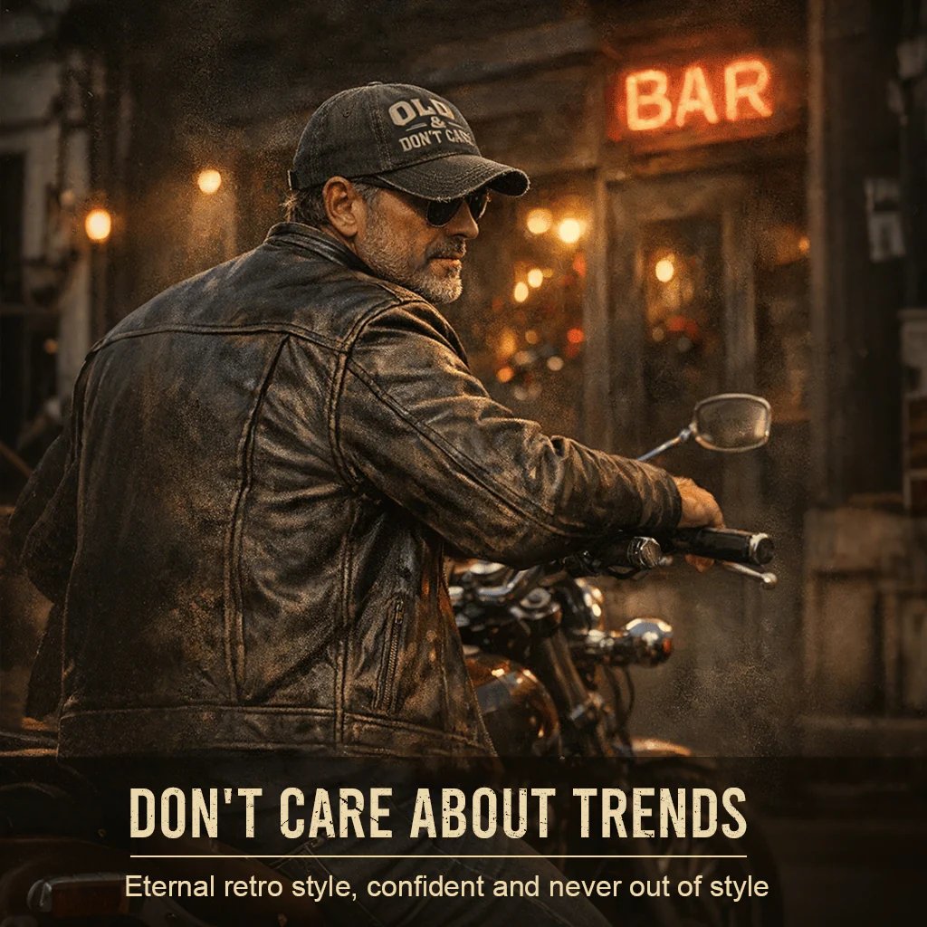 🧢2026 New Year Hot Sale 49% OFF 🔥Vintage DistressedOLD & DON'T CARECap