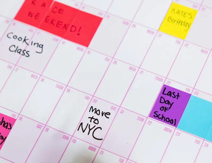 📅2026 Wall Calendar - Flexible Dry-Erase Material ✍️Design Your Amazing Year!🏃