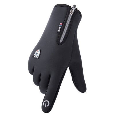 floiea™ Outdoor Heated Gloves Windproof and Waterproof with Plus Velvet