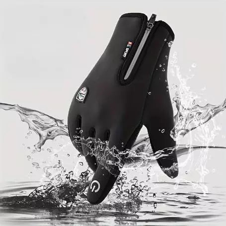 floiea™ Outdoor Heated Gloves Windproof and Waterproof with Plus Velvet