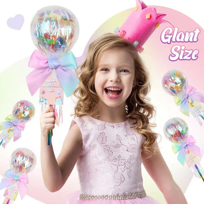 💥Last Day 49% OFF💥24 Pack Valentines Day Gifts-Giant Lolly with Gift Cards🎁❤️