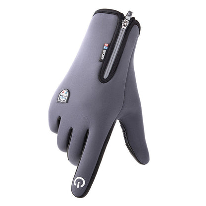 floiea™ Outdoor Heated Gloves Windproof and Waterproof with Plus Velvet
