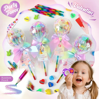 💥Last Day 49% OFF💥24 Pack Valentines Day Gifts-Giant Lolly with Gift Cards🎁❤️