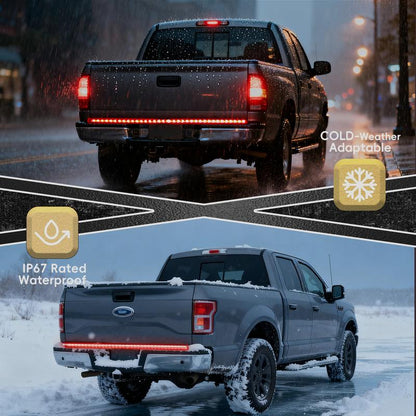 🔥Hot Sale 49% OFF - 60-Inch LED Tailgate Light Bar Strip✨Universal Fit for Trucks, SUVs & Cars